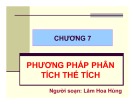 Bài giảng Hóa phân tích - Chương 7.2: Phương pháp phân tích thể tích (Lâm Hoa Hùng)