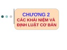 Bài giảng Hóa phân tích - Chương 2: Các khái niệm và định luật cơ bản