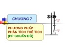 Bài giảng Hóa phân tích - Chương 7.1: Phương pháp phân tích thể tích (Phương pháp chuẩn độ)