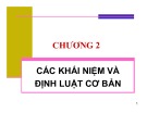 Bài giảng Hóa phân tích - Chương 2: Các khái niệm và định luật cơ bản (Lâm Hoa Hùng)