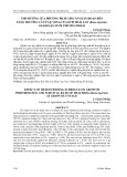 Ảnh hưởng của phương pháp cho ăn gián đoạn đến tăng trưởng và tỷ lệ sống của ếch Thái Lan (Rana tigerina) giai đoạn nuôi thương phẩm