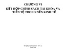 Bài giảng Kinh tế vĩ mô: Chương 6 - Lê Đình Thái