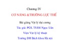 Bài giảng Vật lý đại cương 1 - Chương 4: Cơ năng và trường lực thế (PGS. TS Đỗ Ngọc Uấn)