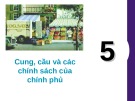 Bài giảng Kinh tế học vi mô: Chương 5 - Lê Đình Thái