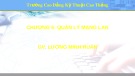 Bài giảng Thiết kế hệ thống mạng LAN - Chương 6: Quản lý mạng LAN