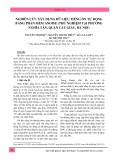 Nghiên cứu xây dựng dữ liệu tiếng ồn tự động bằng phần mềm ANoise (thử nghiệm tại phường Nghĩa Tân, quận Cầu Giấy, Hà Nội)