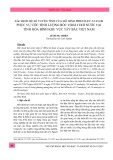 Xác định hệ số tuyến tính của mô hình Priestley - Taylor phục vụ ước tính lượng bốc thoát hơi nước tại tỉnh Hòa Bình khu vực Tây Bắc Việt Nam