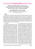 Phân tích biến động sử dụng đất trong mối quan hệ với yếu tố tự nhiên huyện Thái Thụy, tỉnh Thái Bình