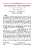 Nghiên cứu thử nghiệm sử dụng mô hình mặt biển tự nhiên toàn cầu (Mean Dynamic Topography) phục vụ tính chuyển trị đo sâu về hệ độ cao quốc gia