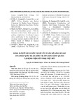 Đánh giá kết quả phẫu thuật cắt toàn bộ bàng quang đưa niệu quản ra da điều trị ung thư bàng quang tại Bệnh viện Hữu Nghị Việt Đức