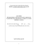 Giáo trình Tổng quan du lịch và khách sạn (Ngành: Quản trị nhà hàng và dịch vụ ăn uống - Cao đẳng) - Trường Cao đẳng Bách khoa Nam Sài Gòn