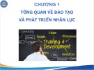 Bài giảng Đào tạo và phát triển nhân lực - Chương 1: Tổng quan về đào tạo và phát triển nhân lực