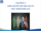 Bài giảng Đào tạo và phát triển nhân lực - Chương 4: Đánh giá kết quả đào tạo và phát triển nhân lực