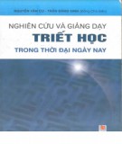 Những vấn đề về giảng dạy Triết học trong thời đại ngày nay: Phần 1