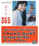 365 Câu tiếng Phổ thông dành cho người Việt Nam tự học tiếng Trung: Phần 1