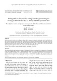 Những nhân tố chủ quan ảnh hưởng đến năng lực thoát nghèo của hộ gia đình dân tộc Dao và dân tộc Khơ Mú tại Thanh Hoá