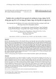 Nghiên cứu sự phân bố của nguyên tử antimony trong màng Ge/Gi đồng pha tạp Sb và P sử dụng kỹ thuật chụp cắt lớp đầu dò nguyên tử