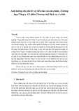 Ảnh hưởng chi phí đi vay đến báo cáo tài chính - Trường hợp Công ty Cổ phần Thương mại Dịch vụ Á châu