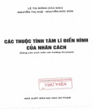 Giáo trình Các thuộc tính tâm lí điển hình của nhân cách: Phần 1