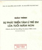 Giáo trình Sự phát triển tâm lý trẻ em lứa tuổi mầm non 2