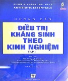 Một số hướng dẫn cách điều trị kháng sinh theo kinh nghiệm (Tập 1): Phần 2