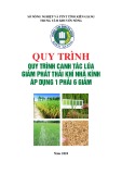 Quy trình canh tác lúa giảm phát thải khí nhà kính áp dụng 1 phải 6 giảm