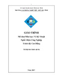 Giáo trình Vẽ kỹ thuật (Nghề: Điện công nghiệp - Cao đẳng)  - Trường CĐ Nghề Việt Đức Hà Tĩnh