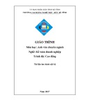 Giáo trình Anh văn chuyên ngành (Nghề: Kế toán doanh nghiệp - Cao đẳng) - Trường CĐ Nghề Việt Đức Hà Tĩnh