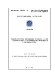 Luận văn Thạc sĩ Hóa học: Nghiên cứu tổng hợp vật liệu từ quặng apatit và đánh giá khả năng hấp phụ một số kim loại nặng trong nước