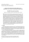 Đánh giá tổng hợp tiềm năng phát triển du lịch theo không gian tại khu vực hồ Hòa Bình, tỉnh Hòa Bình