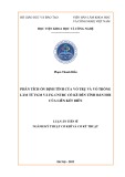 Luận án Tiến sĩ Kỹ thuật cơ khí: Phân tích ổn định tĩnh của vỏ trụ và vỏ trống làm từ FGM và FG-CNTRC có kể đến tính đàn hồi của liên kết biên