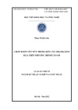 Luận án Tiến sĩ Kỹ thuật: Chẩn đoán vết nứt trong kết cấu thanh, dầm dựa trên phương trình tần số