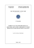 Luận văn Thạc sĩ Sinh học: Nghiên cứu sự thay đổi theo tháng của hàm lượng, chất lượng carrageenan và hoạt tính lectin từ rong đỏ Betaphycus gelatinus