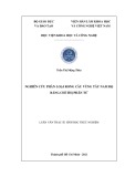 Luận văn Thạc sĩ Sinh học: Nghiên cứu phân loại rong câu vùng Tây Nam Bộ bằng chỉ thị phân tử