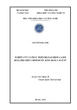 Luận văn Thạc sĩ Vật lý: Nghiên cứu và phát triển bộ dao động laser băng hẹp, điều chỉnh bước sóng bằng cách tử