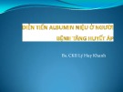 Bài giảng Diễn tiến Albumin niệu ở người bệnh tăng huyết áp - Bs. CKII Lý Huy Khanh