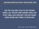 Bài giảng Giá trị của DNA thai tự do trong sàng lọc trước sinh không xâm lấn phát hiện lệch bội NST thai sử dụng công nghệ giải trình tự bán dẫn - Ths. Bs. Hoàng Hải Yến