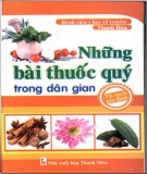 Ebook Những bài thuốc quý trong dân gian: Phần 1