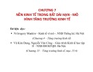 Bài giảng Kinh tế vĩ mô 2 - Chương 7: Nền kinh tế trong rất dài hạn - mô hình tăng trưởng kinh tế