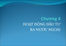 Bài giảng Luật Đầu tư - Chương 4: Hoạt động đầu tư ra nước ngoài