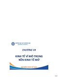 Bài giảng Kinh tế học vĩ mô 1 - Chương 7: Kinh tế vĩ mô trong nền kinh tế mở