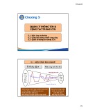 Bài giảng Quản trị chuỗi cung ứng (Supply chain management) - Chương 5: Quản lý thông tin và cộng tác trong chuỗi cung ứng