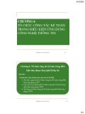 Bài giảng Tổ chức công tác kế toán - Chương 6: Tổ chức công tác kế toán trong điều kiện ứng dụng công nghệ thông tin