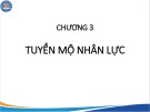 Bài giảng Tuyển dụng nhân lực - Chương 3: Tuyển mộ nhân lực