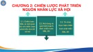 Bài giảng Quản lý nguồn nhân lực xã hội - Chương 2: Chiến lược phát triển nguồn nhân lực xã hội