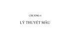 Bài giảng Xác suất thống kê - Chương 4: Lý thuyết mẫu (Trường ĐH Thương mại)