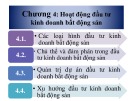 Bài giảng Quản lý đầu tư kinh doanh bất động sản - Chương 4: Hoạt động đầu tư kinh doanh bất động sản