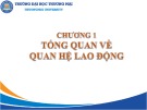 Bài giảng Quan hệ lao động - Chương 1: Tổng quan về quan hệ lao động