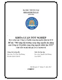 Khóa luận tốt nghiệp Kinh tế: Mở rộng thị trường cung ứng nguồn lao động của Công ty Cổ phần cung ứng nguồn nhân lực ICO