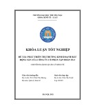 Khóa luận tốt nghiệp Kinh tế: Phát triển thị trường kinh doanh bất động sản của Công ty cổ phần Tập đoàn FLC